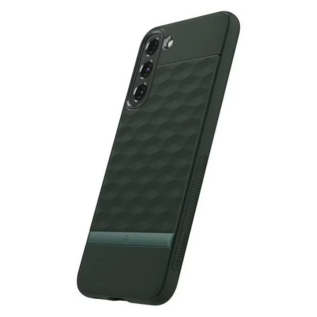 Чехол Spigen для Samsung Galaxy S22 Caseology Parallax Midnight Green (ACS04012)