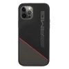 Чехол Mercedes для iPhone 12 | 12 Pro Silicone Two Tones Black (AMHCP12MRGDBK)