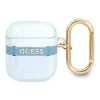 Чехол Guess Strap Collection для AirPods 2/1 Blue (GUA2HHTSB)