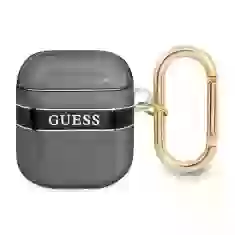 Чохол Guess Strap Collection для AirPods 2/1 Black (GUA2HHTSK)