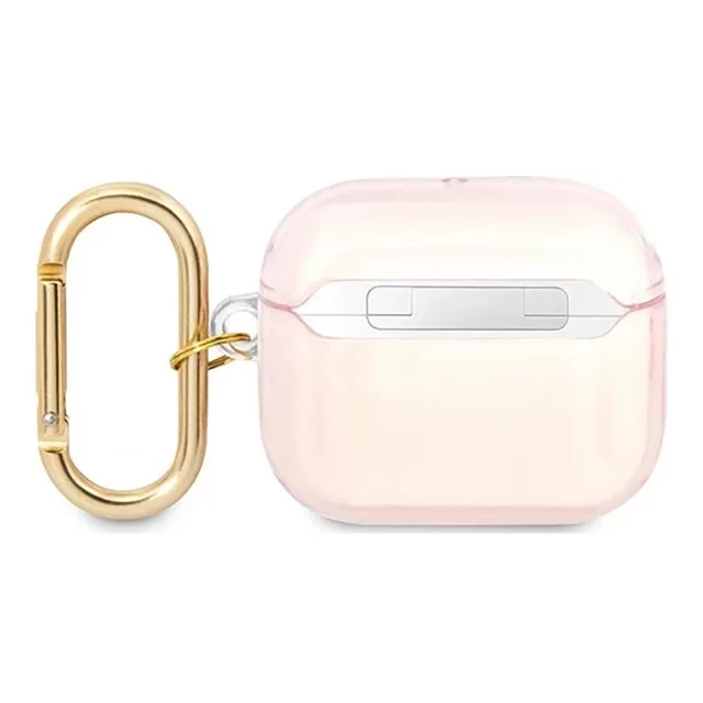 Чохол Guess Strap Collection для AirPods 3 Pink (GUA3HHTSP)