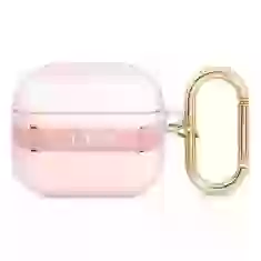 Чехол Guess Strap Collection для AirPods 3 Pink (GUA3HHTSP)