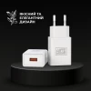 Сетевое зарядное устройство ARM AR02 5W USB-A White (ARM61613)