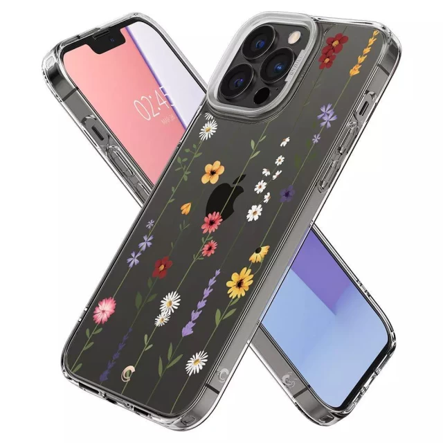 Чехол Spigen для iPhone 13 Pro Cyrill Cecile Flower Garden (ACS03577)