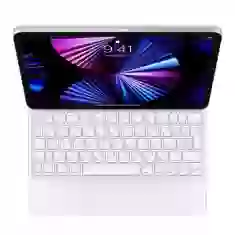 Клавіатура Apple Magic Keyboard Ukrainian для iPad Pro 11 2021 3rd Gen и iPad Air 5th Gen White (MJQJ3)