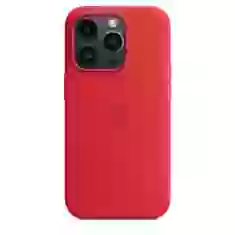 Чохол Silicone Case для iPhone 14 Pro (PRODUCT)RED without MagSafe (iS) 