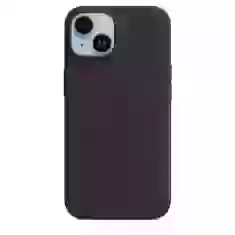 Чохол Silicone Case для iPhone 14 Elderberry without MagSafe (iS) 