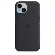 Чохол Silicone Case для iPhone 14 Midnight without MagSafe (iS) 