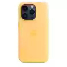 Чохол Silicone Case для iPhone 14 Pro Sunglow with MagSafe (iS) 