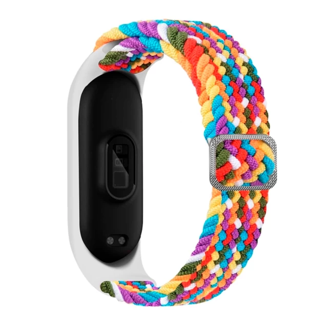 Ремінець Beline Textile для Xiaomi Mi Band 7/6/5 Rainbow (5904422914080)