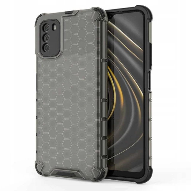 Чохол HRT Honeycomb для Xiaomi Poco M3 Black (9111201925656)