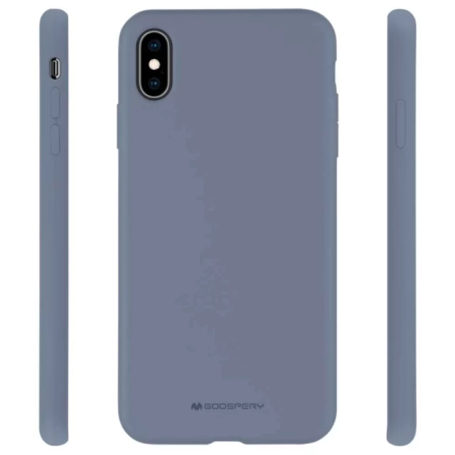 Чехол Mercury Silicone для Samsung Galaxy A41 (A415) Lavender Gray (8809724833251)