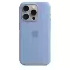 Чохол Silicone Case для iPhone 15 Pro Winter Blue without MagSafe (iS)