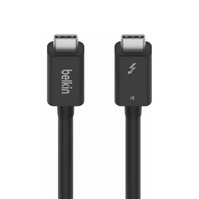 Кабель Belkin USB-С to USB-C 2m 100W Thunderbolt 4 40Hz Black (INZ002BT2MBK)