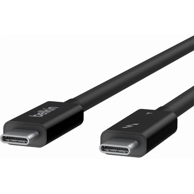 Кабель Belkin USB-С to USB-C 2m 100W Thunderbolt 4 40Hz Black (INZ002BT2MBK)