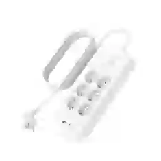 Сетевой удлинитель Belkin 6х220V/USB-A/USB-C Fast Charging 18W 2m White (SRB002VF2M)