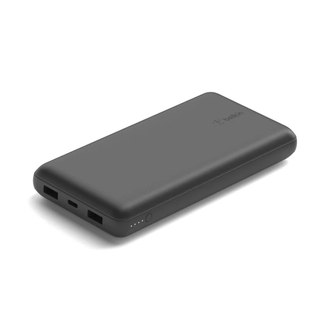 Портативное зарядное устройство Belkin 20000mAh 15W Black with USB-A to USB-C Cable (BPB012BTBK)