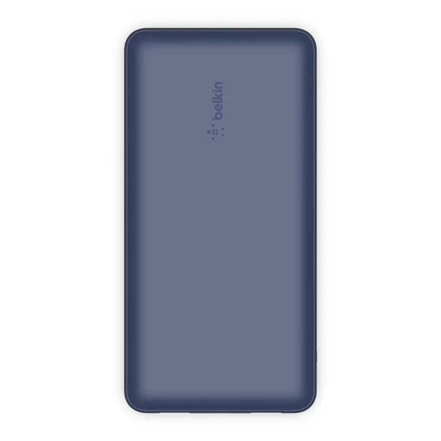 Портативний зарядний пристрій Belkin 20000mAh 15W Blue with USB-A to USB-C Cable (BPB012BTBL)