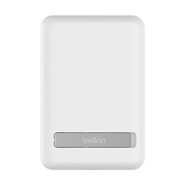 Портативний зарядний пристрій Belkin 5000mAh White with USB-C to USB-C Cable with MagSafe (BPD004BTWT)