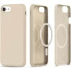 Чохол Tech-Protect Silicone для iPhone 7 | 8 | SE 2020/2022 Beige with MagSafe (9319456604870)