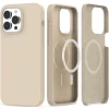 Чохол Tech-Protect Silicone для iPhone 14 Pro Max Beige with MagSafe (9319456604993)