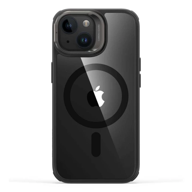 Чохол ESR Classic Kickstand Halolock для iPhone 15 Plus Clear Black with MagSafe (4894240176511)
