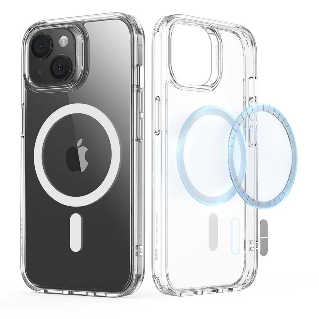 Чехол ESR Classic Hybrid Halolock для iPhone 15 Plus Clear with MagSafe (4894240173411)