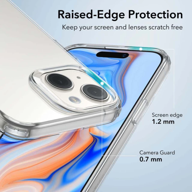 Чехол ESR Project Zero для iPhone 15 Plus Clear (4894240173343)