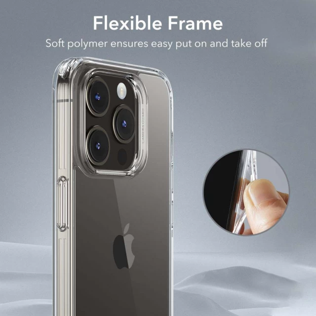 Чехол ESR Ice Shield для iPhone 15 Pro Max Clear (4894240173886)