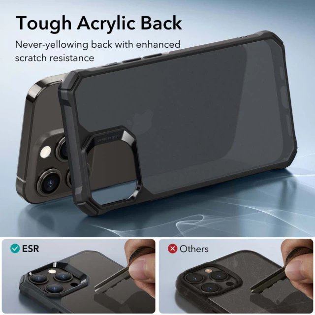 Чехол ESR Air Armor для iPhone 15 Pro Max Frosted Black (4894240178195)