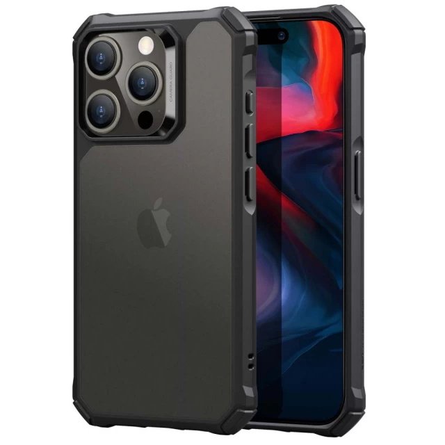 Чохол ESR Air Armor для iPhone 15 Pro Max Frosted Black (4894240178195)