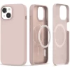 Чехол Tech-Protect Silicone для iPhone 15 Candy Pink with MagSafe (9319456604238)