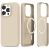Чохол Tech-Protect Silicone для iPhone 15 Pro Sand Beige with MagSafe (9319456604023)