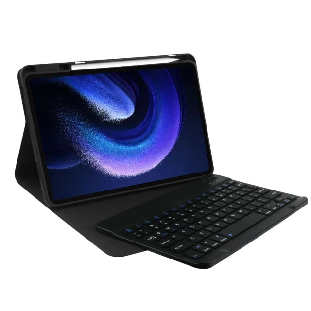 Чехол с клавиатурой Tech-Protect Sc Pen + Keyboard для Xiaomi Pad 6 | 6 Pro Black (9319456604801)
