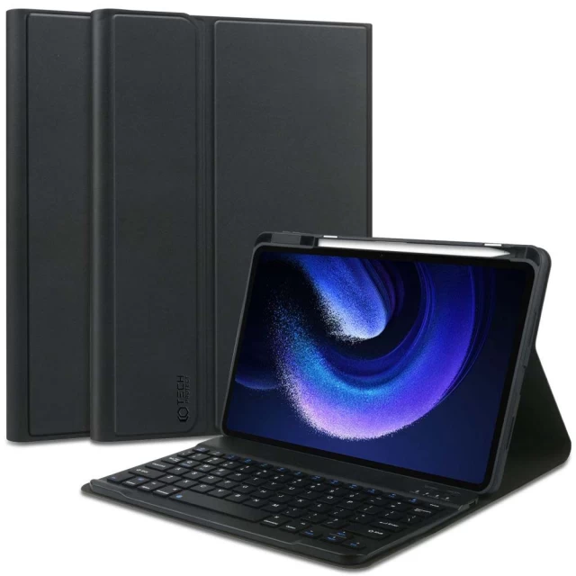 Чехол с клавиатурой Tech-Protect Sc Pen + Keyboard для Xiaomi Pad 6 | 6 Pro Black (9319456604801)