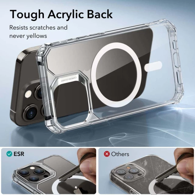Чехол ESR Air Armor Halolock для iPhone 15 Pro Clear with MagSafe (4894240178218)
