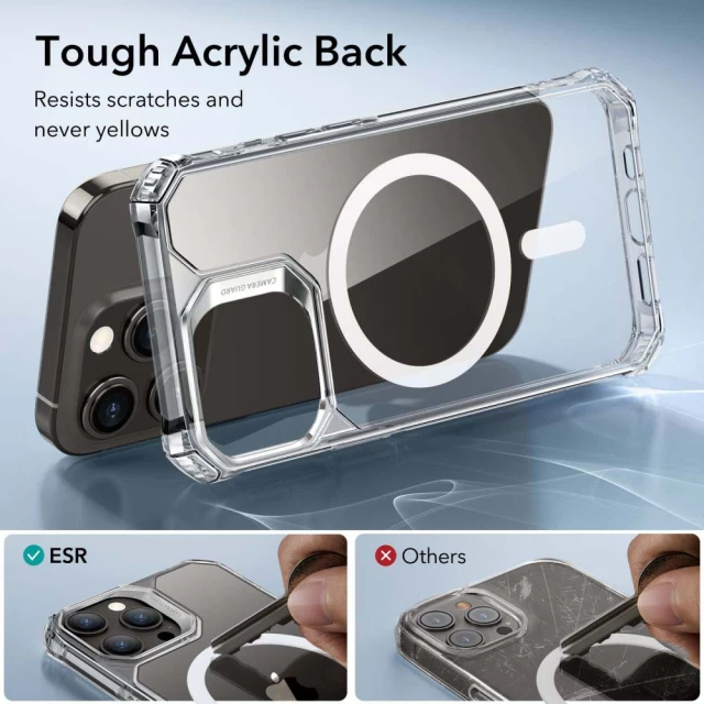 Чохол ESR Air Armor Halolock для iPhone 15 Pro Max Clear with MagSafe (4894240178249)