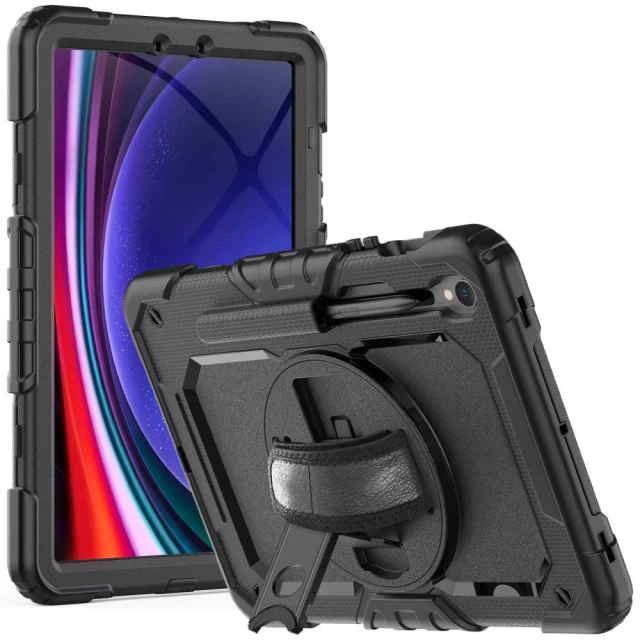 Чехол Tech-Protect Solid 360 для Samsung Galaxy Tab S9 11.0 X710/X716b Black (9319456604078)