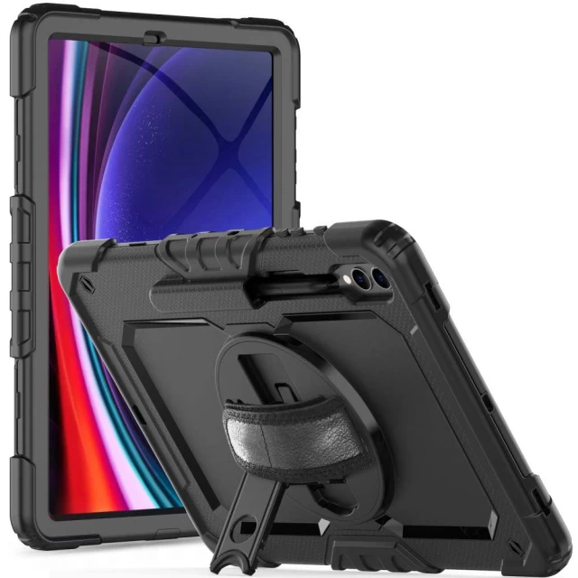 Чехол Tech-Protect Solid 360 для Samsung Galaxy Tab S9 Plus 12.4 X810/X816b Black (9319456604139)