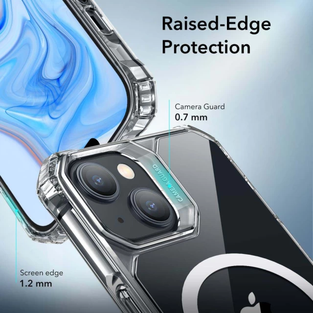 Чехол ESR Air Armor Halolock для iPhone 15 Plus Clear with MagSafe (4894240173688)