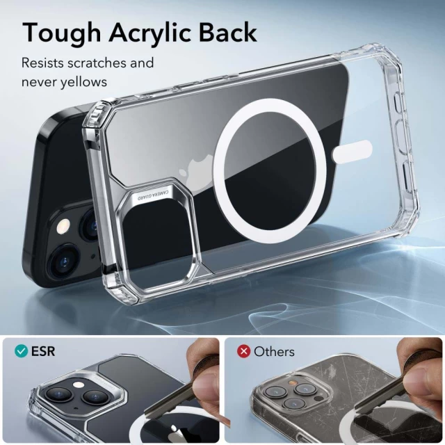 Чохол ESR Air Armor Halolock для iPhone 15 Plus Clear with MagSafe (4894240173688)