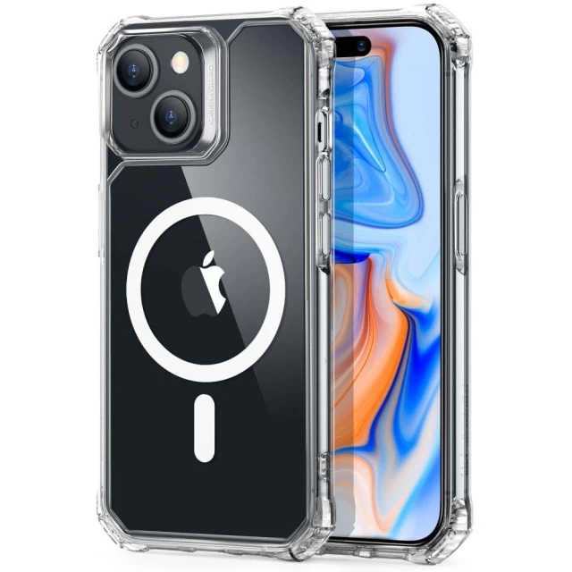 Чохол ESR Air Armor Halolock для iPhone 15 Plus Clear with MagSafe (4894240173688)