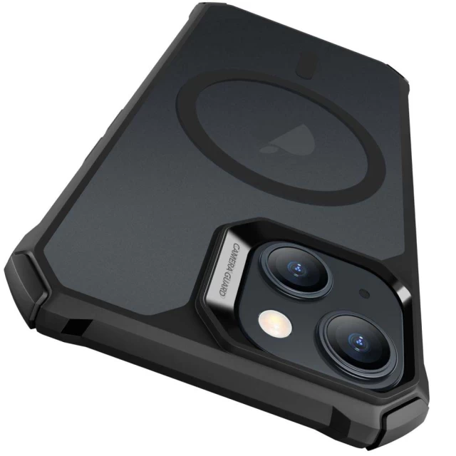 Чехол ESR Air Armor Halolock для iPhone 15 Plus Frosted Black with MagSafe (4894240173695)