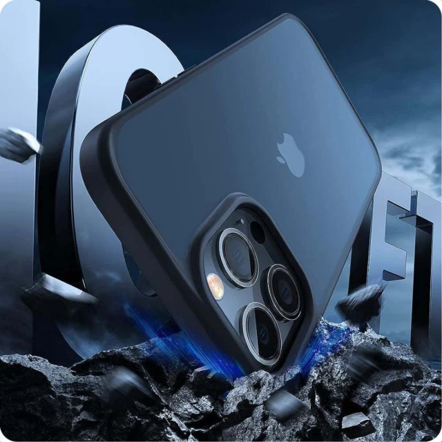 Чехол Tech-Protect Magmat для iPhone 15 Black Clear (9319456604313)