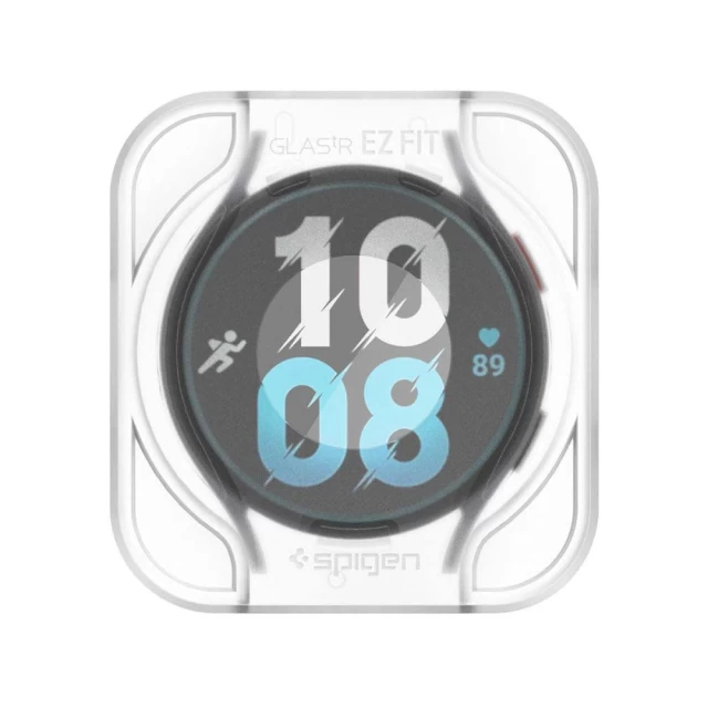 Захисне скло Spigen Glas.Tr Ez Fit для Samsung Galaxy Watch 6 40 mm 2-pack Clear (AGL06522)
