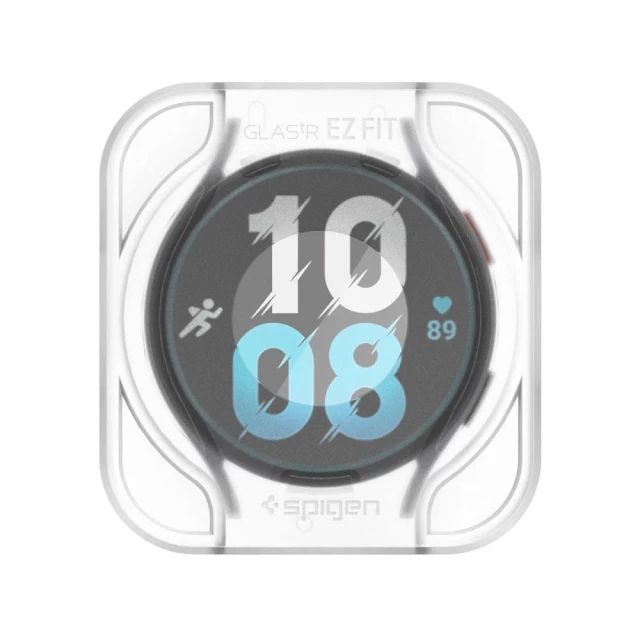 Защитное стекло Spigen Glas.Tr Ez Fit для Samsung Galaxy Watch 6 40 mm 2-pack Clear (AGL06522)