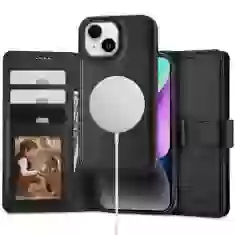 Чохол-книжка Tech-Protect Wallet для iPhone 15 Black with MagSafe (9319456603910)