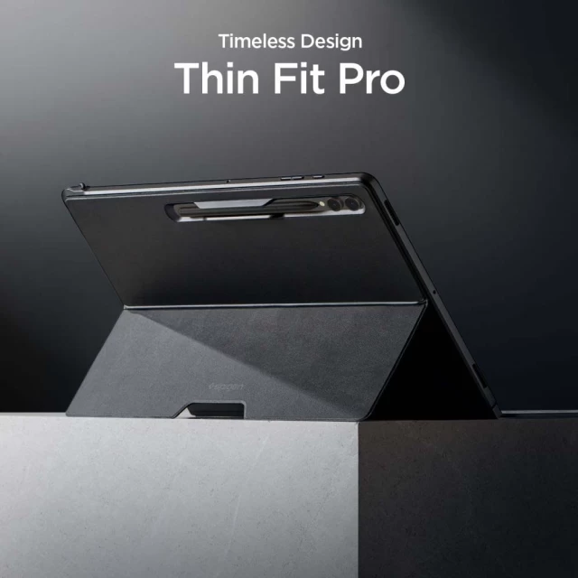 Чохол Spigen Thin Fit Pro для Samsung Galaxy Tab S8 Ultra | S9 Ultra 14.6 Black (ACS06834)