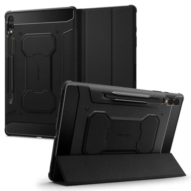 Чехол Spigen Rugged Armor Pro для Samsung Galaxy Tab S9 Plus 12.4 X810/X816b Black (ACS06539)