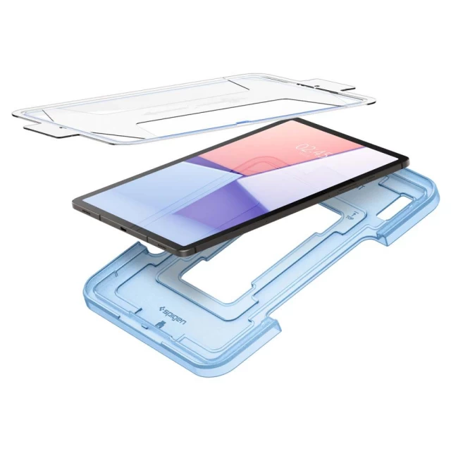 Защитное стекло Spigen Glas.Tr Ez Fit для Samsung Galaxy Tab S9 Plus 12.4 X810/X816b Clear (AGL06999)